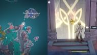 Location of the Shrine of Depth on Paha Isle (Image via HoYoverse)